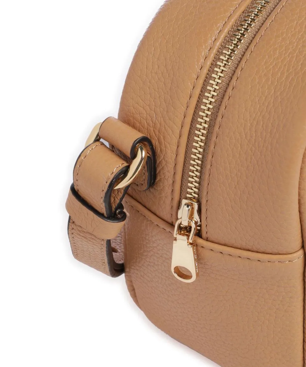 The Daily Crossbody bag grained cow leather light brown
