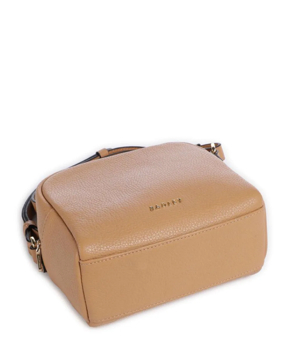 The Daily Crossbody bag grained cow leather light brown