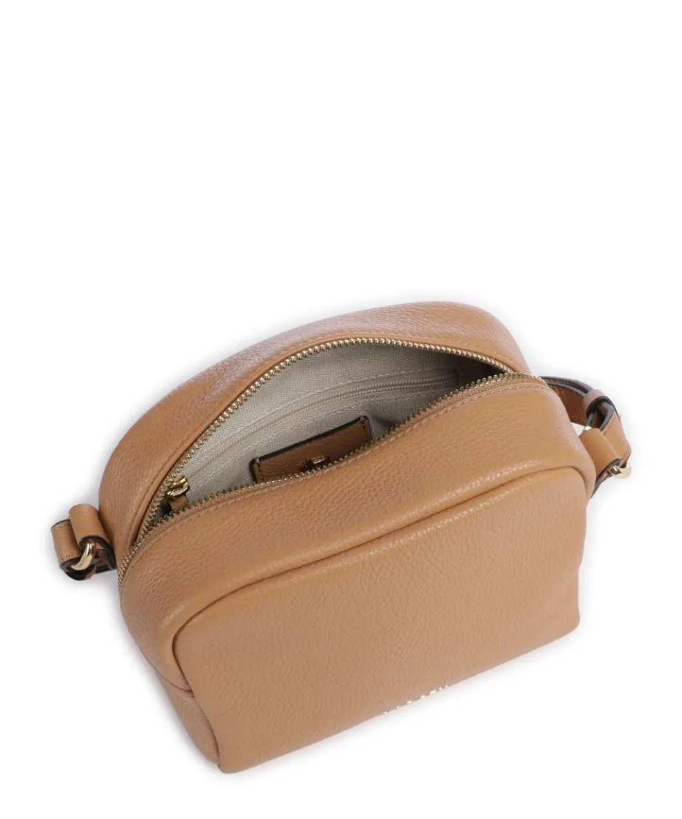 The Daily Crossbody bag grained cow leather light brown
