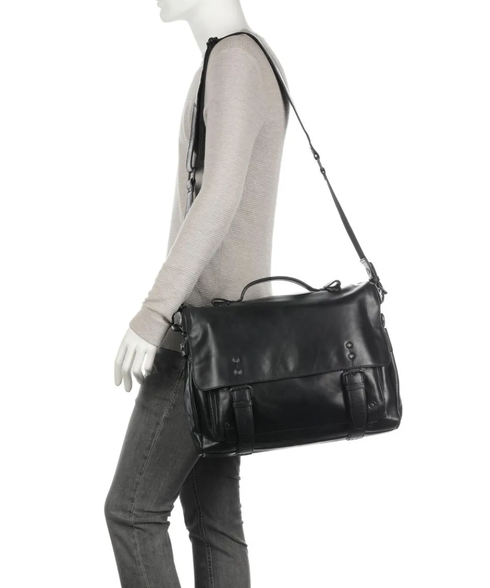 The Workmates Trouble Shooter Briefcase 15″ buffalo leather black