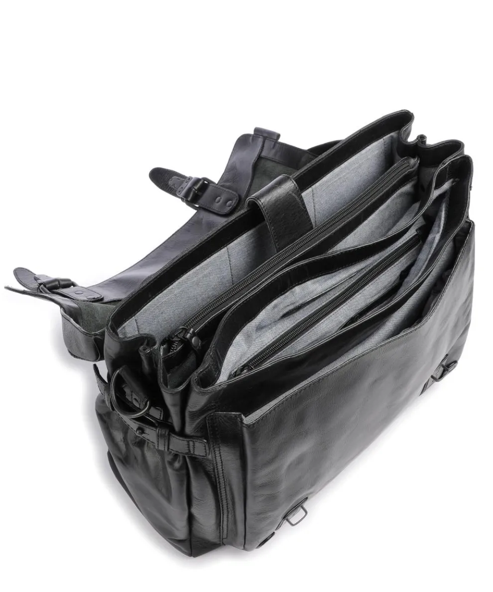 The Workmates Trouble Shooter Briefcase 15″ buffalo leather black