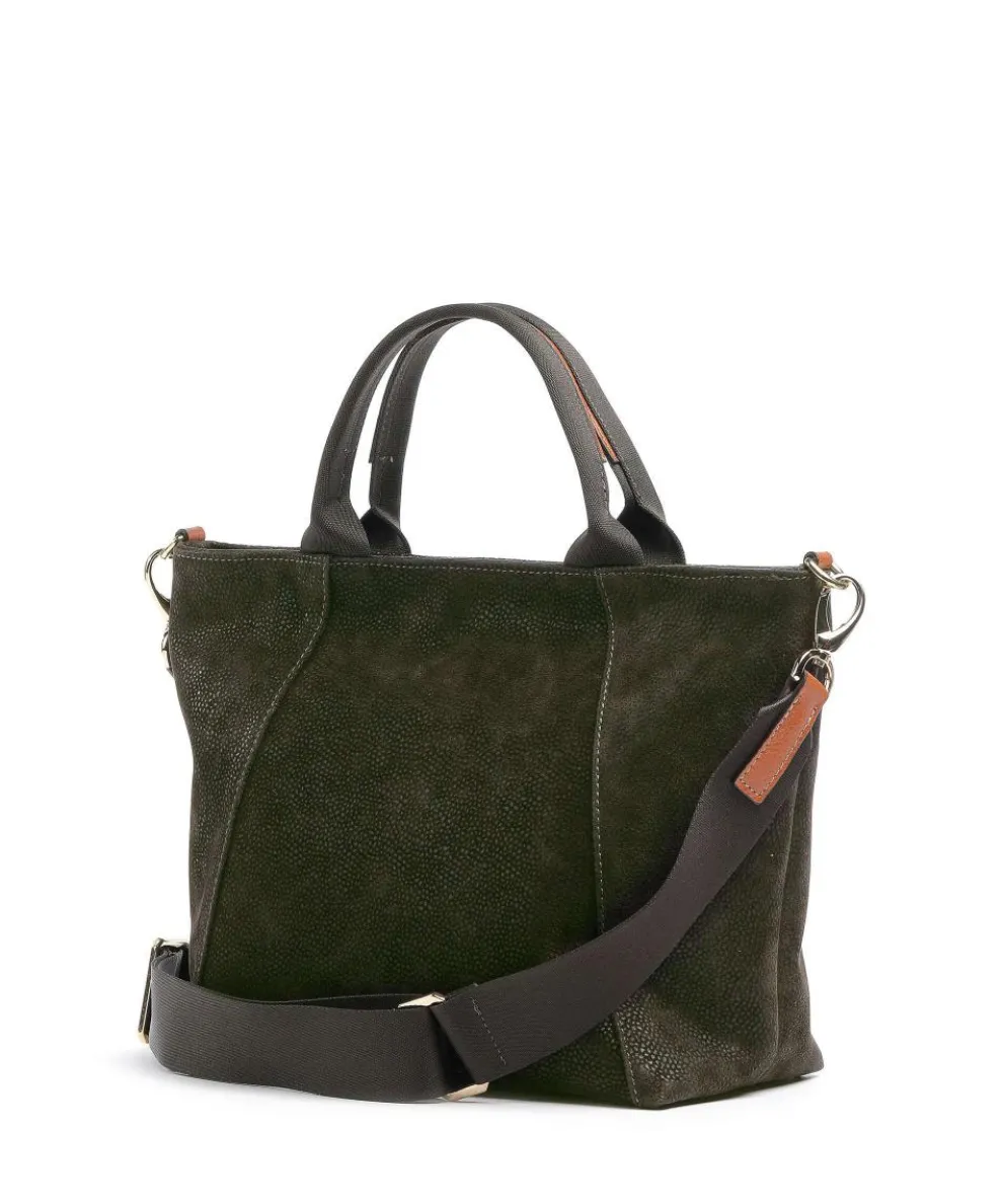 Life Handbag imitation leather olive-green