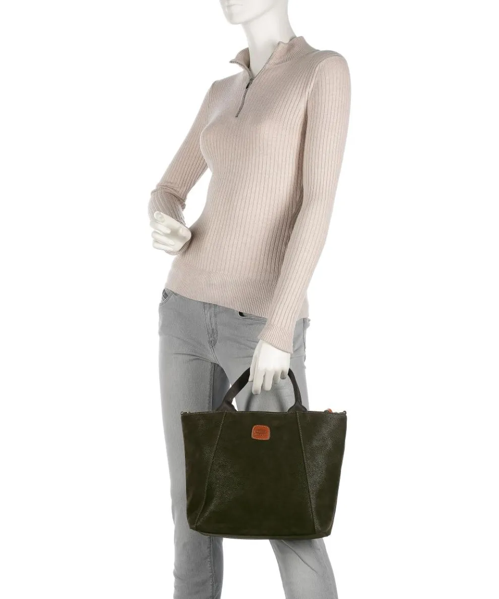 Life Handbag imitation leather olive-green