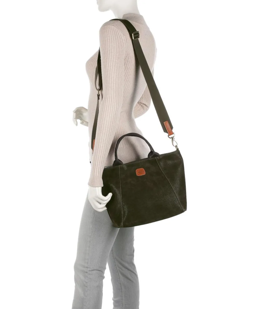 Life Handbag imitation leather olive-green