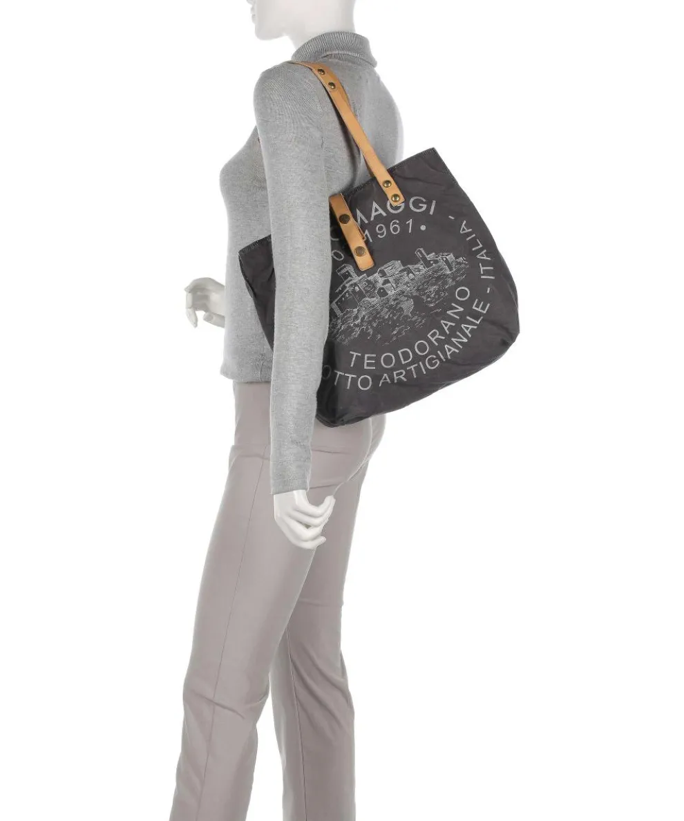 Tote bag cotton dark grey