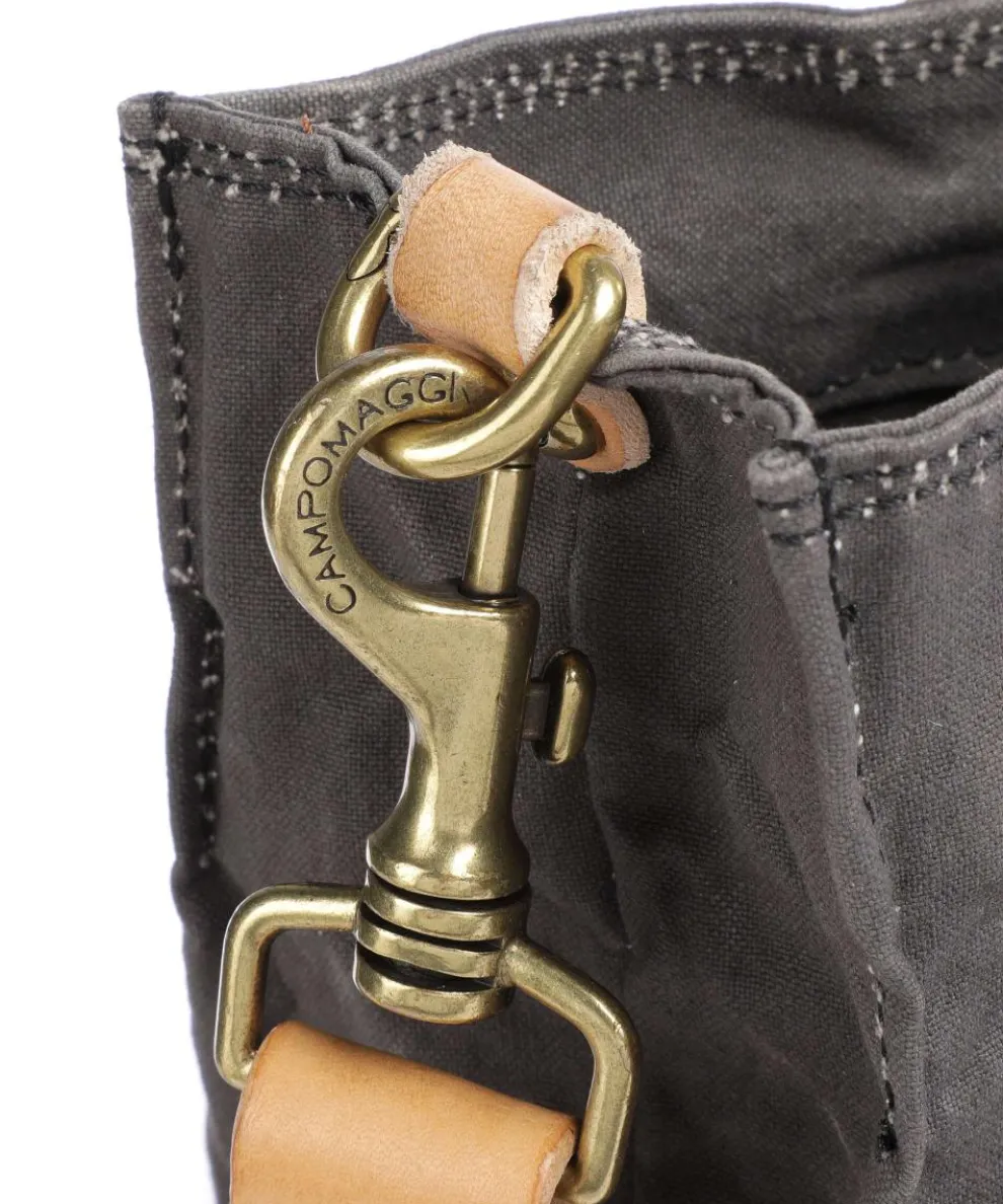 Tote bag cotton dark grey