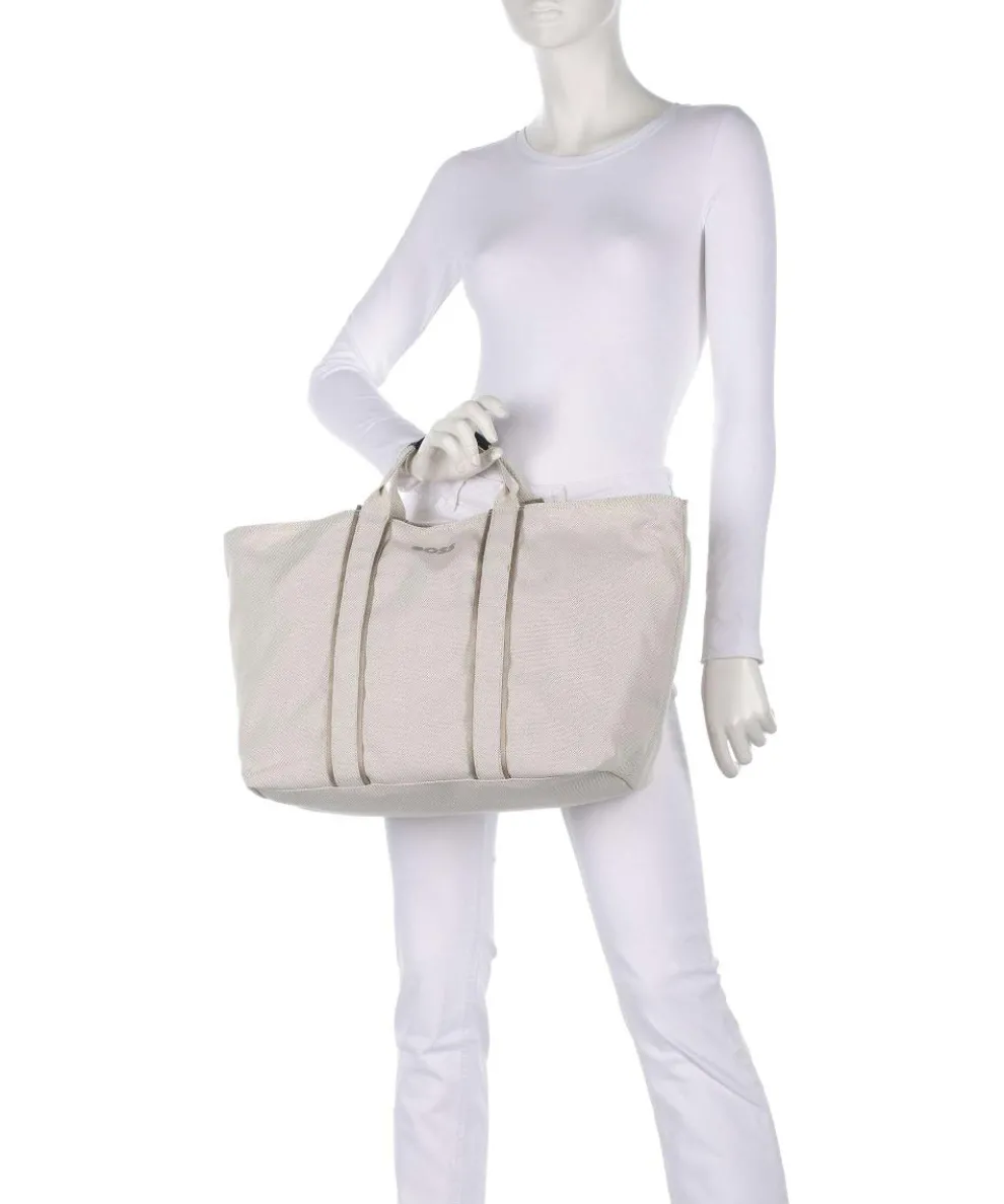 Tote bag recycled polyester ivory