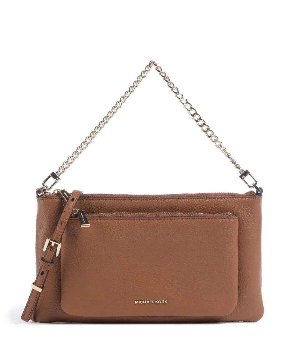 Jet Set Crossbody bag grained cow leather brown