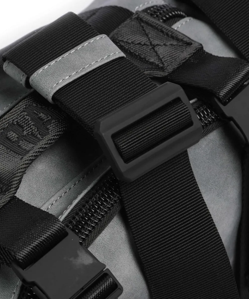 Trail Crossbody bag polyester, polyurethane grey