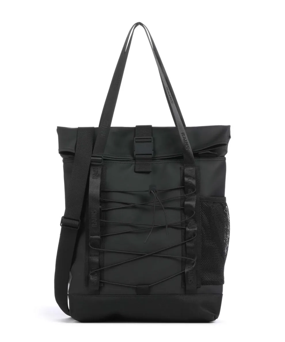 Trail Tote bag 15″ polyurethane, polyester black