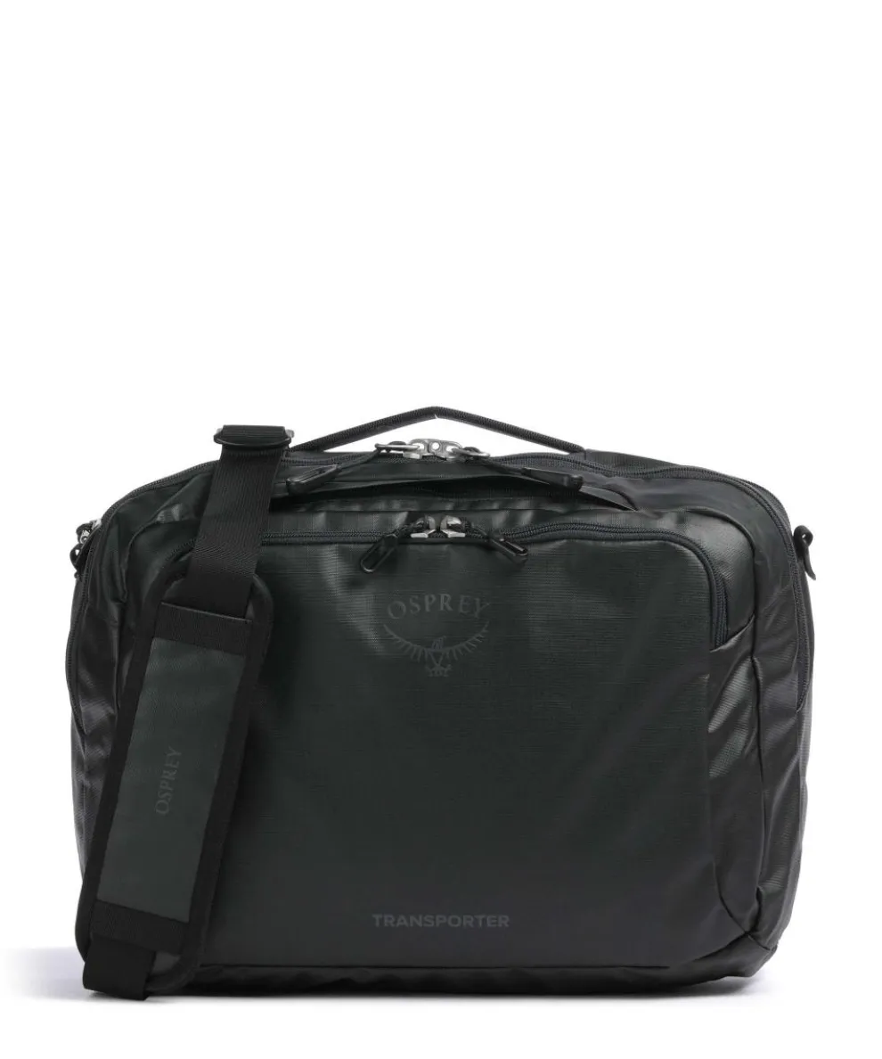 Transporter Crossbody bag recycled nylon black