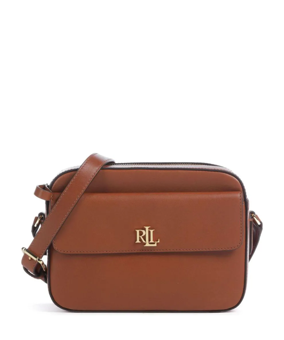 Marcy Medium Crossbody bag fine grain cow leather brown