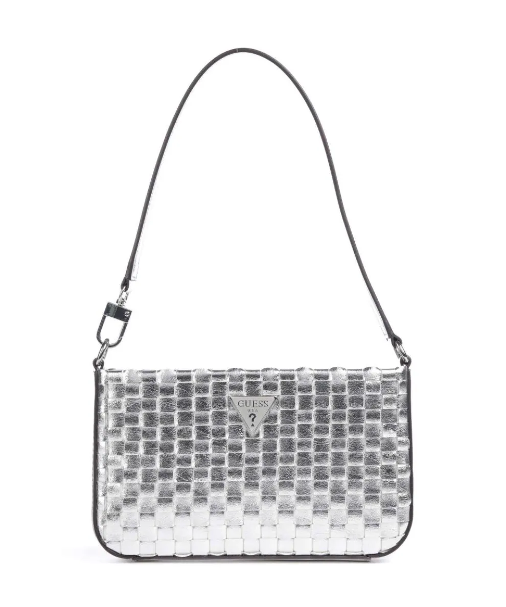 Twiller Shoulder bag imitation leather silver