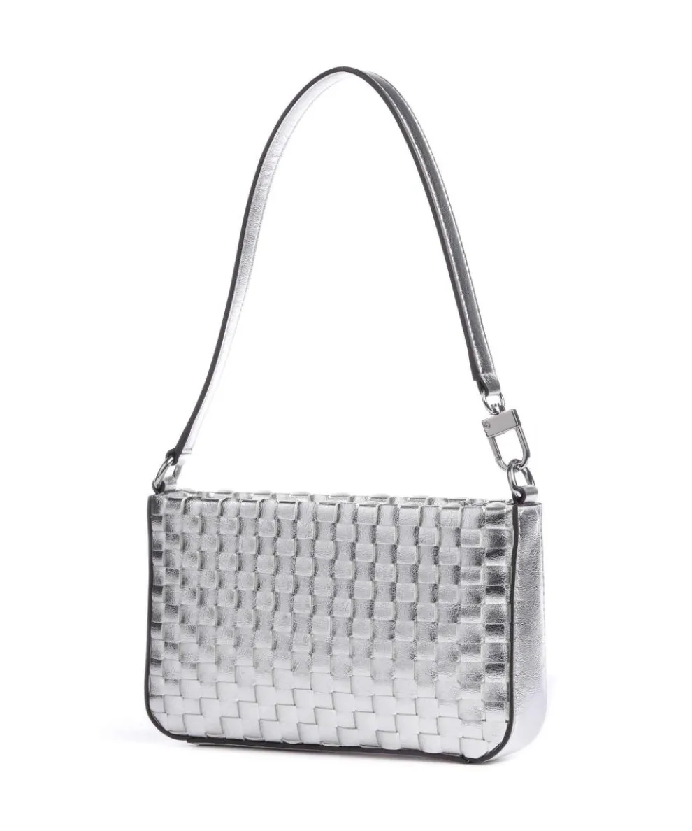 Twiller Shoulder bag imitation leather silver