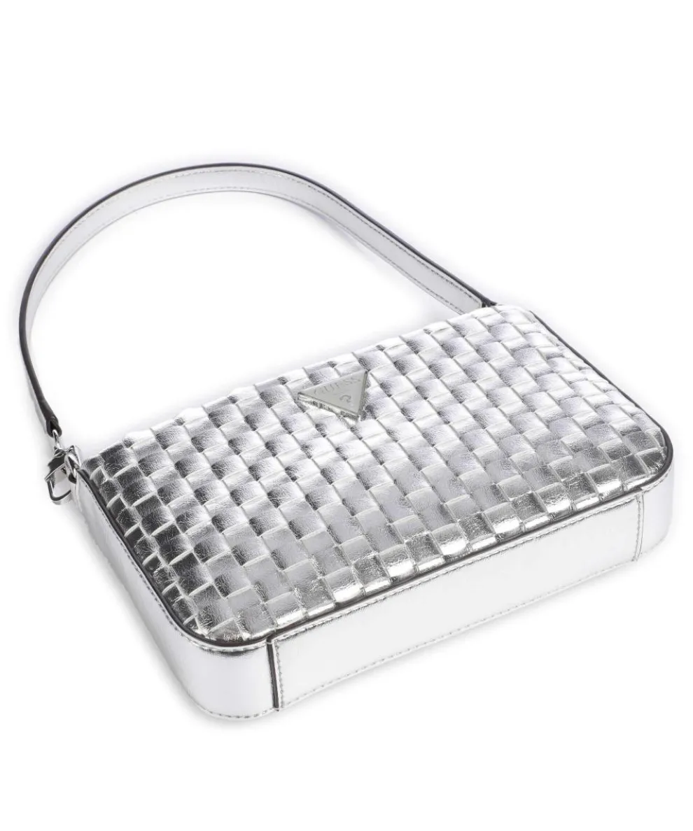 Twiller Shoulder bag imitation leather silver