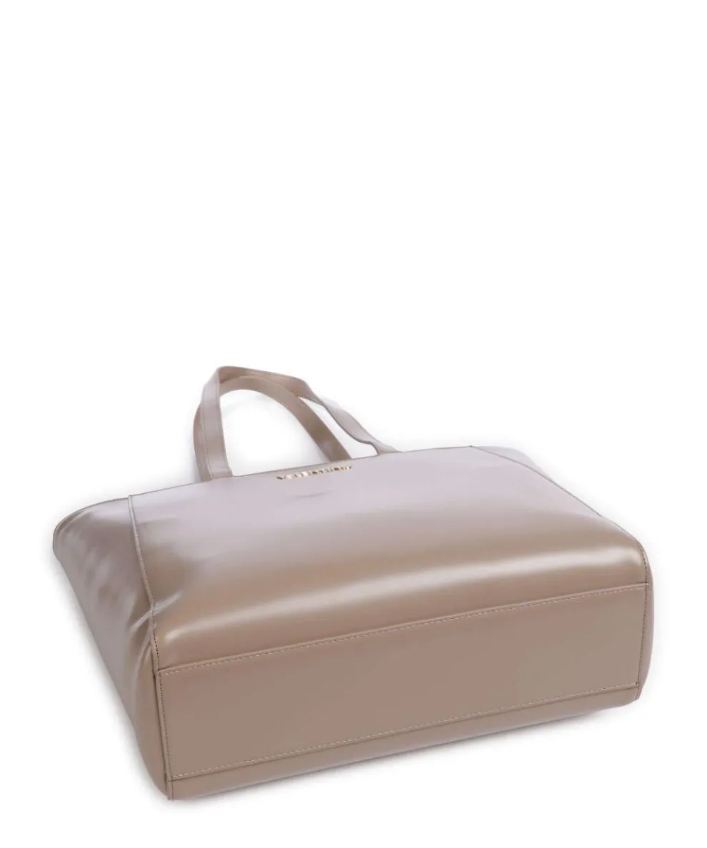 Type Re Tote bag imitation leather taupe
