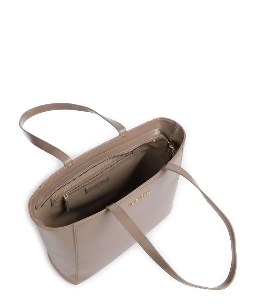 Type Re Tote bag imitation leather taupe