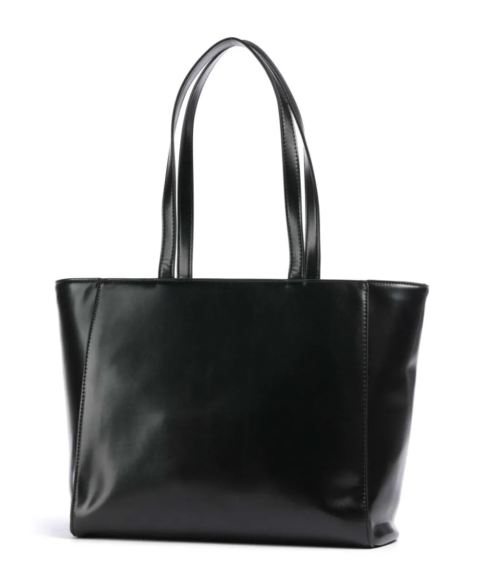 Type Re Tote bag imitation leather black