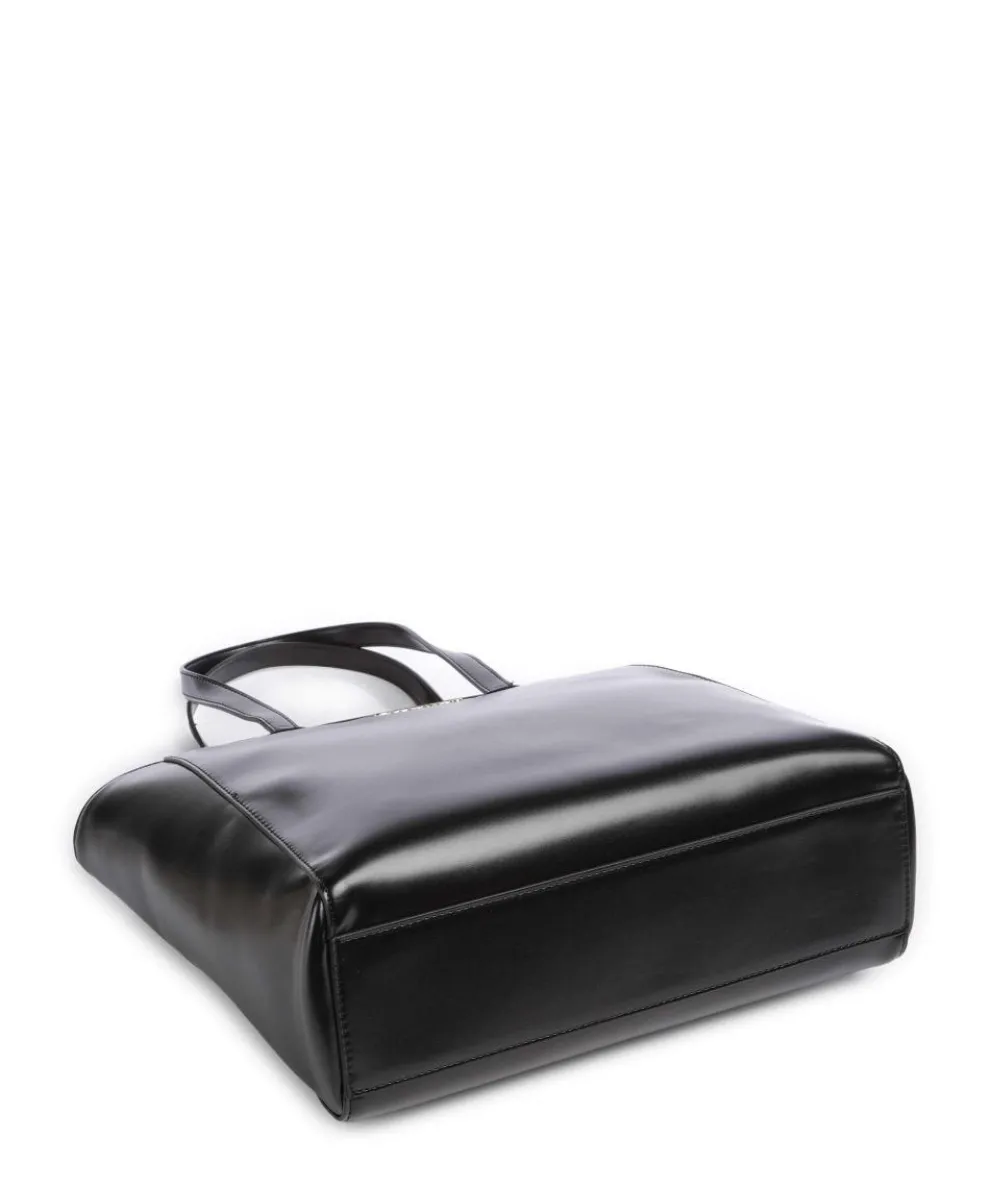 Type Re Tote bag imitation leather black