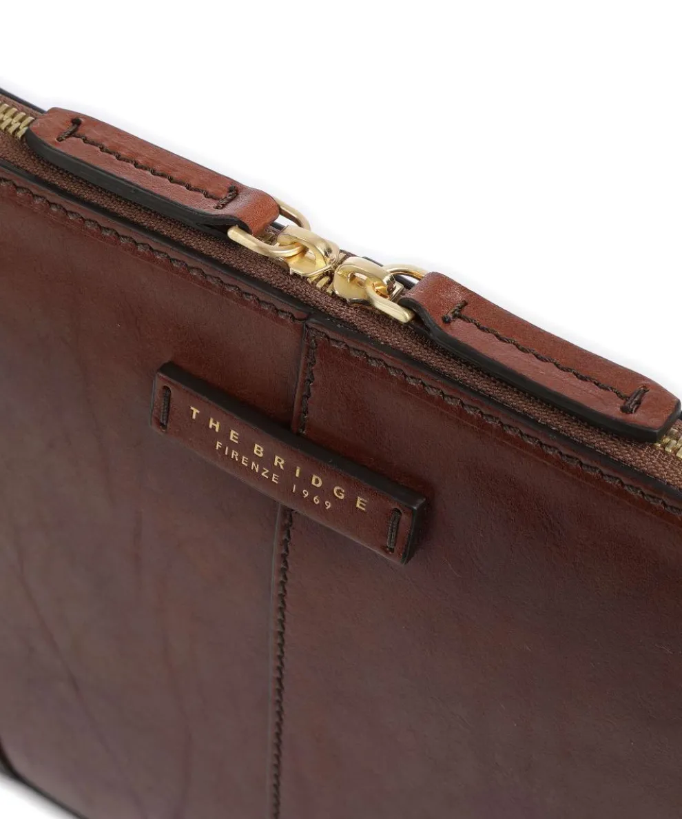 Vespucci Laptop case 13″ smooth cow leather brown