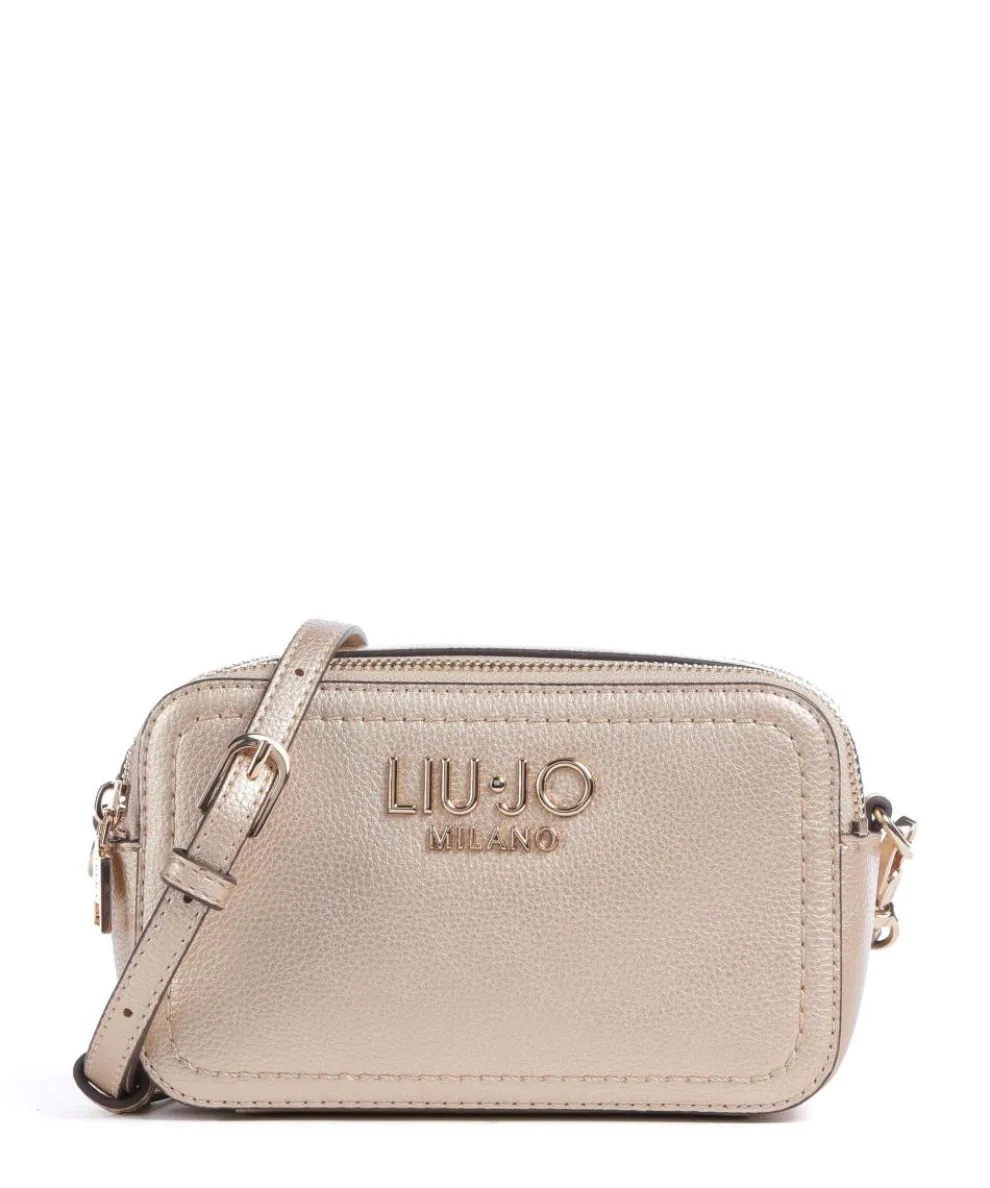 Ridhi S Crossbody bag imitation leather gold