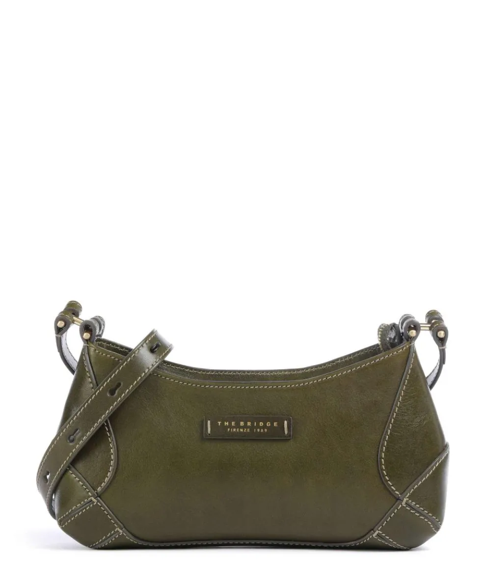 Giorgia Crossbody bag fine grain cow leather khaki