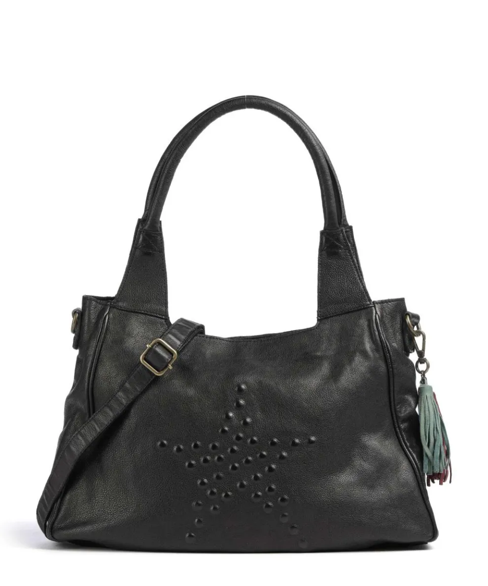 Sternbergstraße 2 Tote bag grained cow leather black