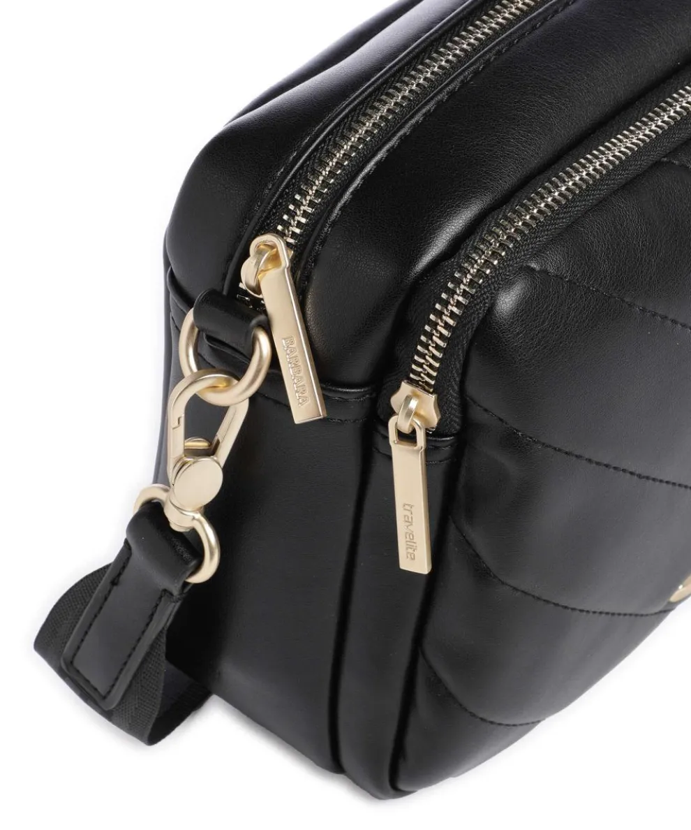 Barbara Cozy Crossbody bag imitation leather black