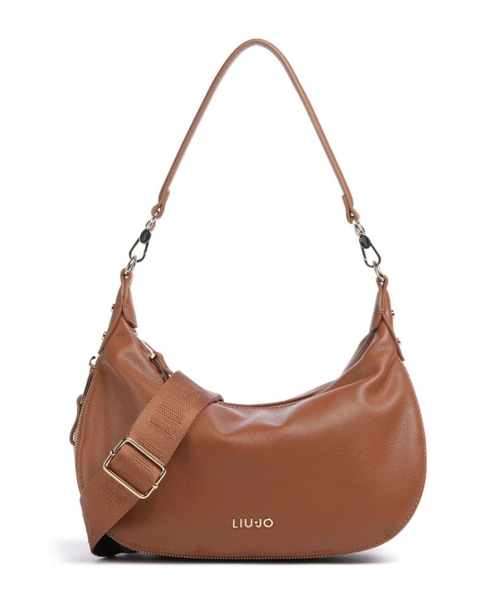 Kaliska M Hobo bag imitation leather brown