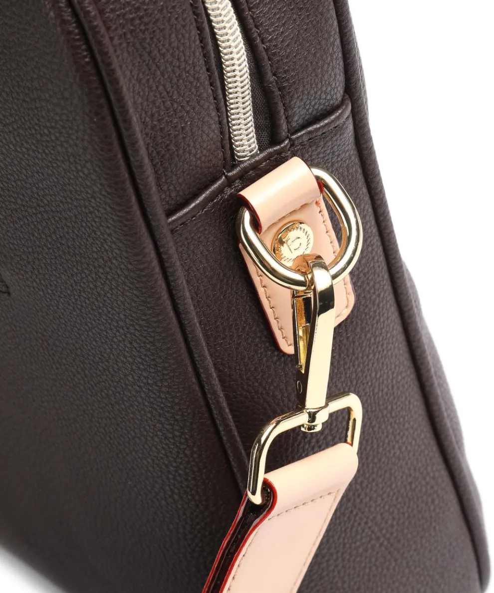 Ella Briefcase 15″ imitation leather dark brown