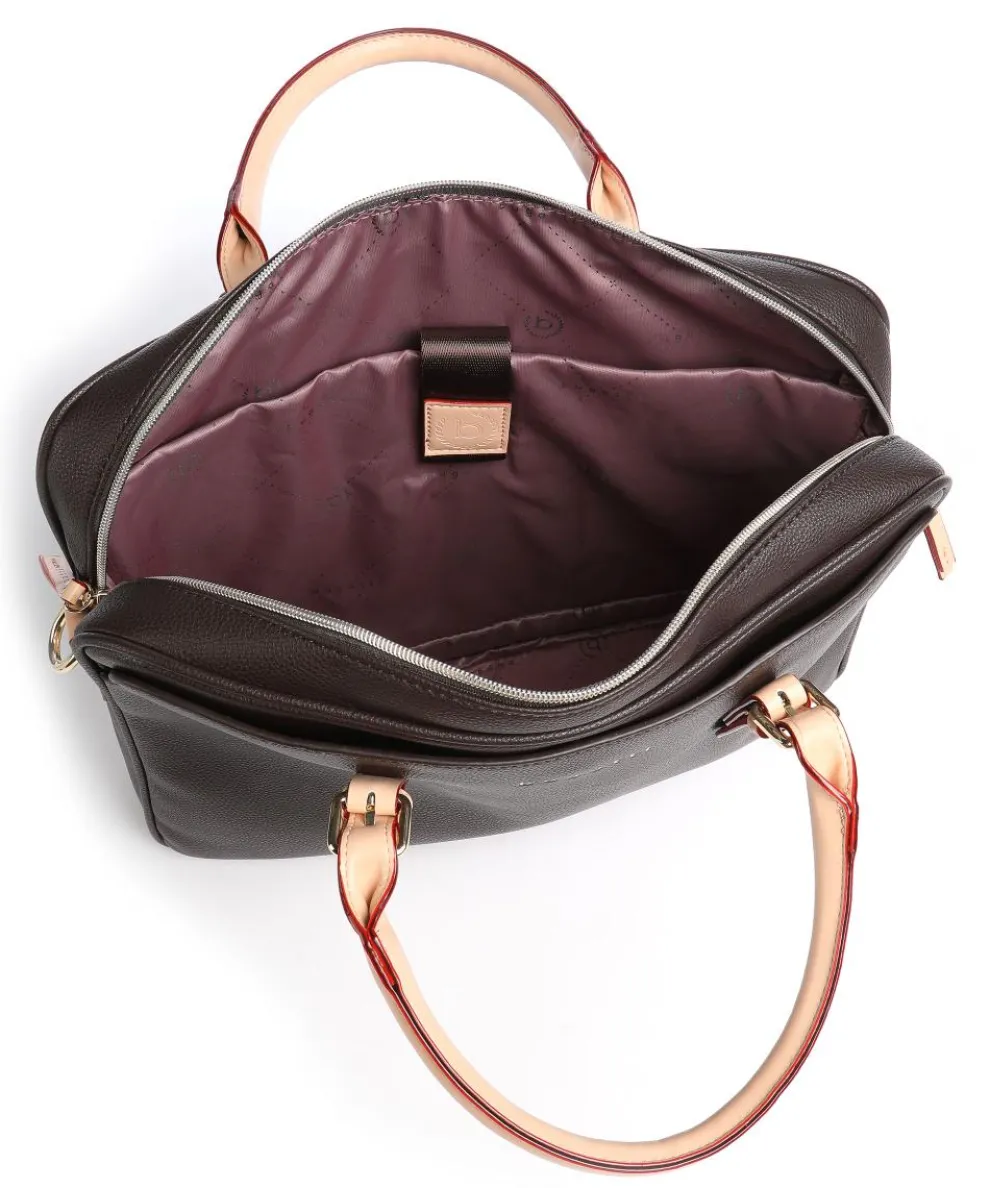 Ella Briefcase 15″ imitation leather dark brown