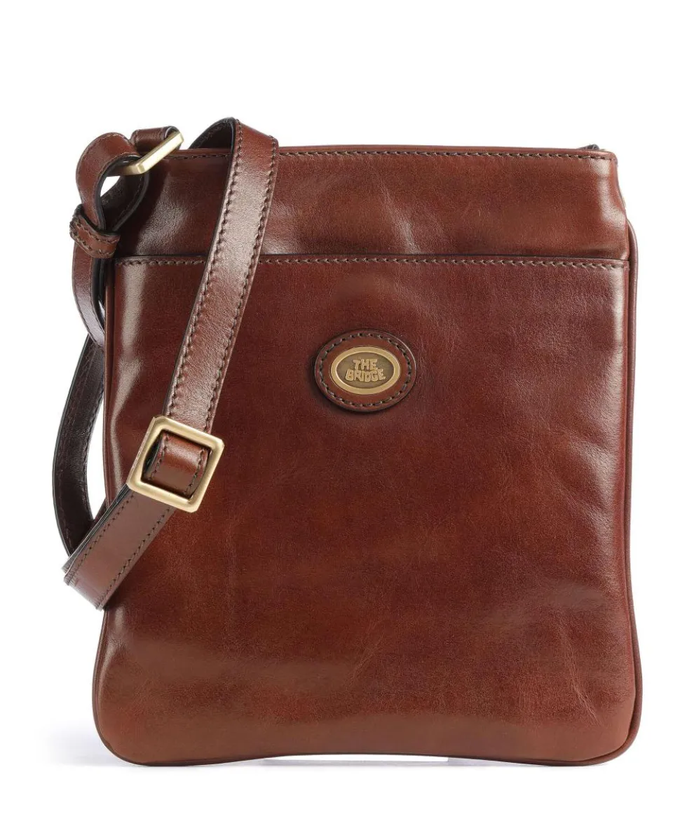 Story Uomo Crossbody bag smooth cow leather brown