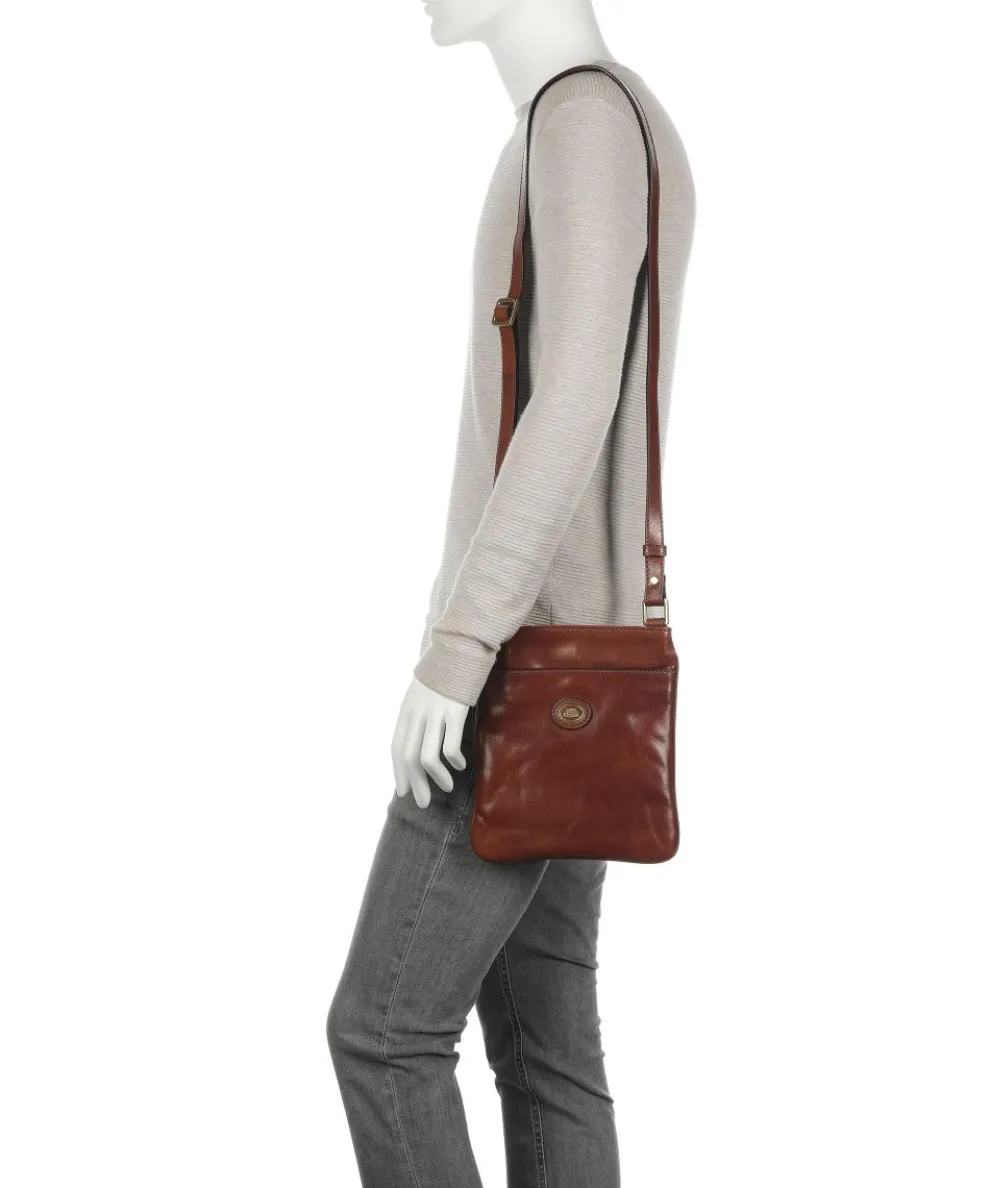 Story Uomo Crossbody bag smooth cow leather brown