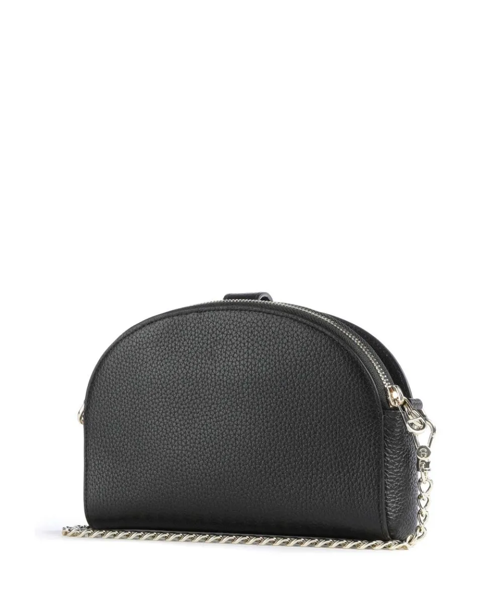 Fashion Phone bag grained cow leather black