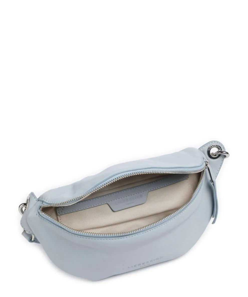 Tavia Sheep Natural M Fanny pack sheepskin leather light blue