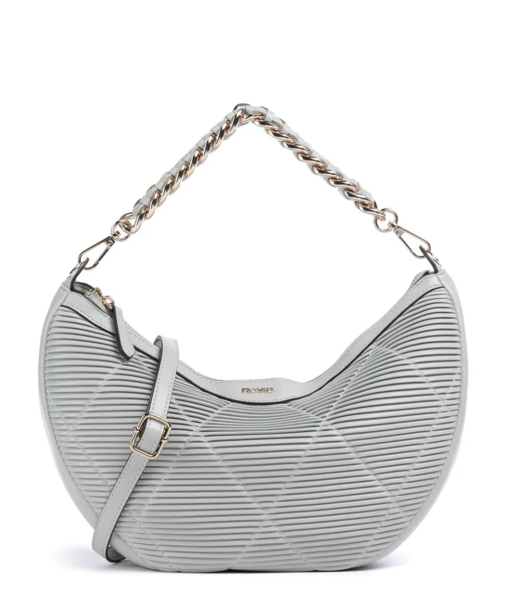 Paris Shoulder bag imitation leather light grey