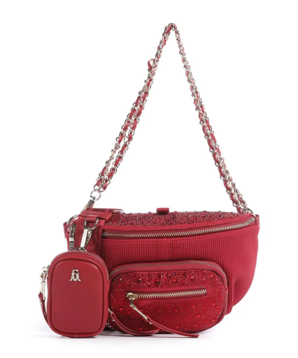 BMAXIMA Crossbody bag polyurethane, polyester red