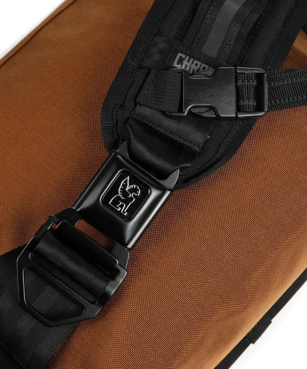 Metro Mini Messenger bag nylon, tarpaulin brown