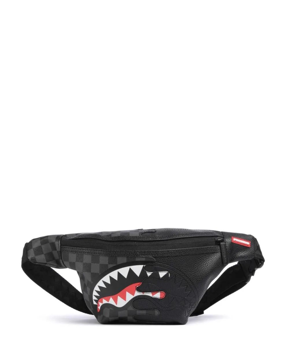 Unfinished Shark Fanny pack hard synthetic black