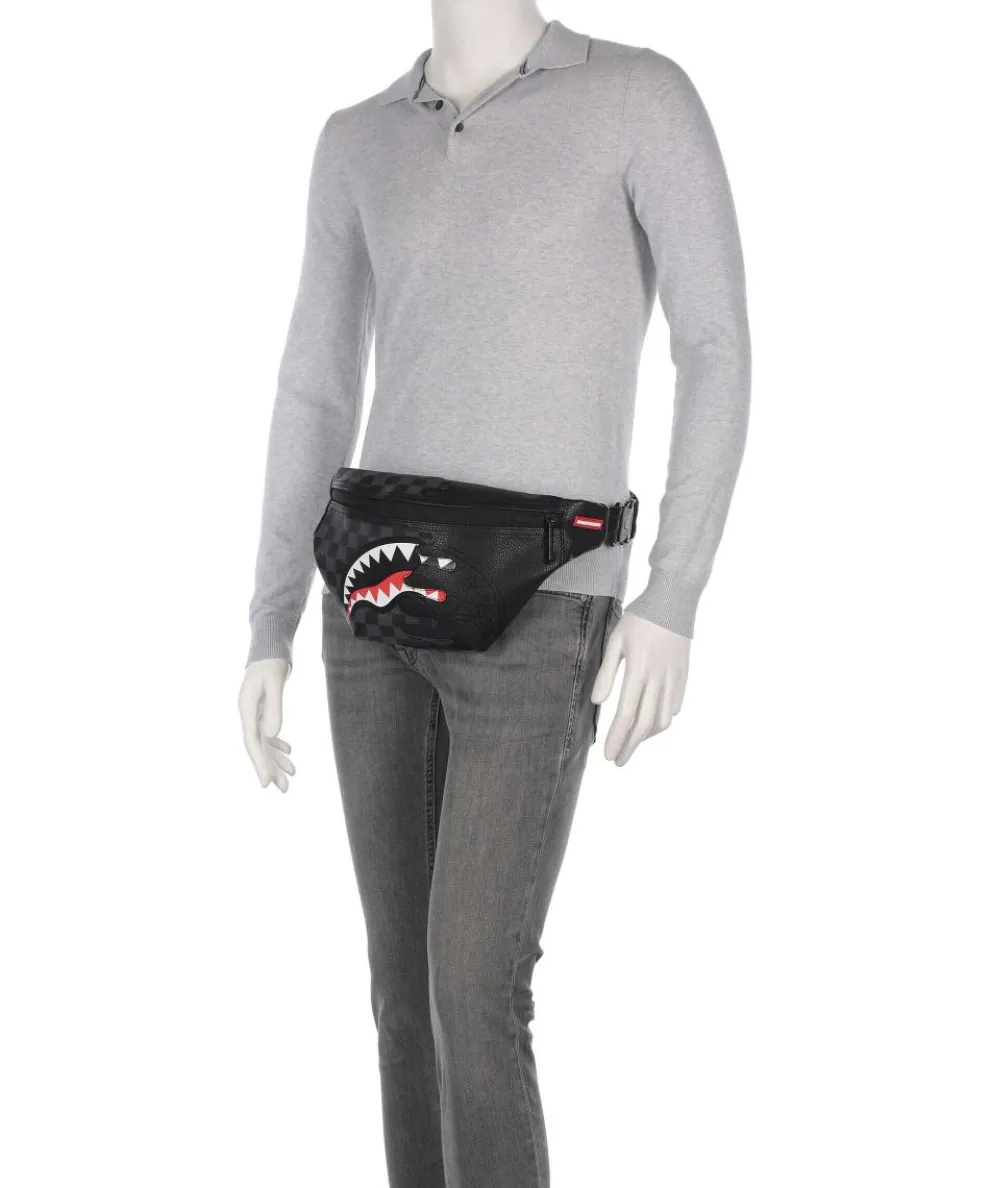 Unfinished Shark Fanny pack hard synthetic black