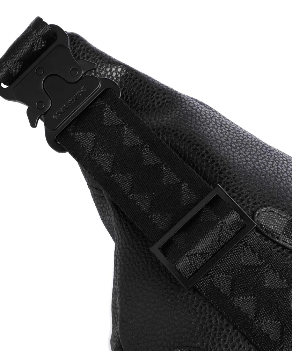 Unfinished Shark Fanny pack hard synthetic black