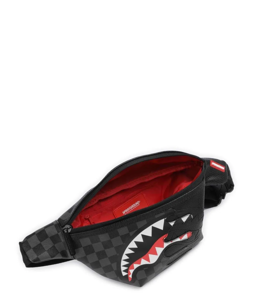 Unfinished Shark Fanny pack hard synthetic black
