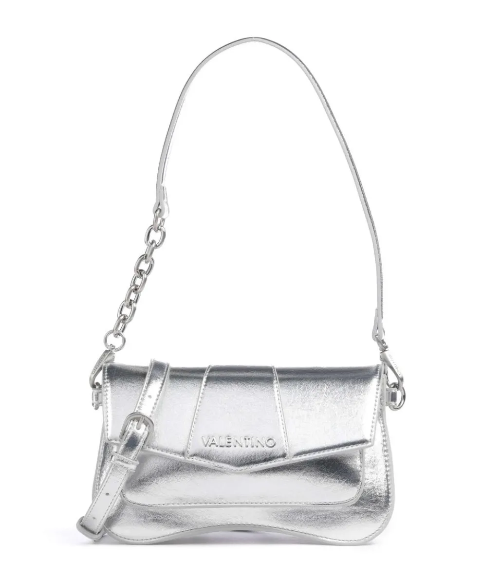 Unika Shoulder bag imitation leather silver
