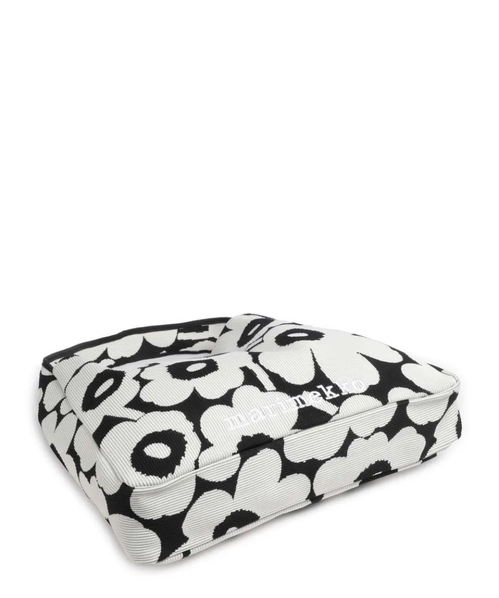 Unikko Knitted Hobo bag cotton black/white