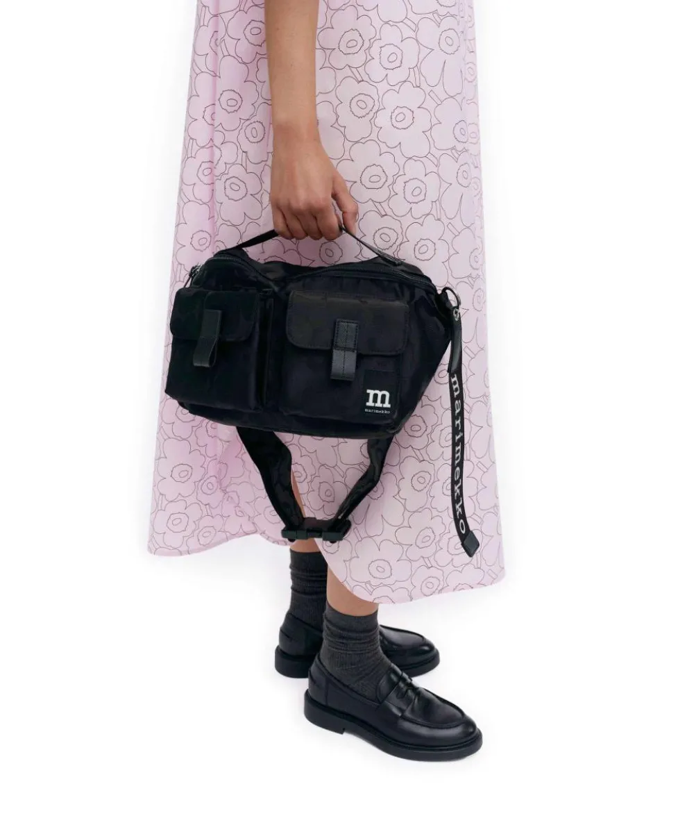 Unikko M Crossbody bag polyester black