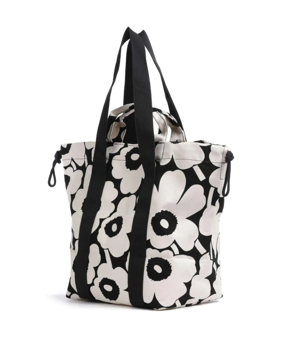 Unikko Mono City Tote bag canvas nature/black