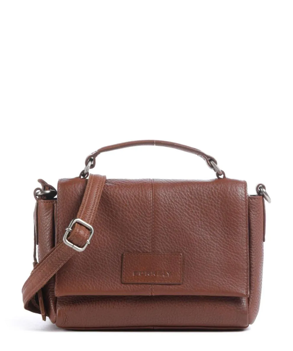 Soft Skylar Crossbody bag grained leather brown