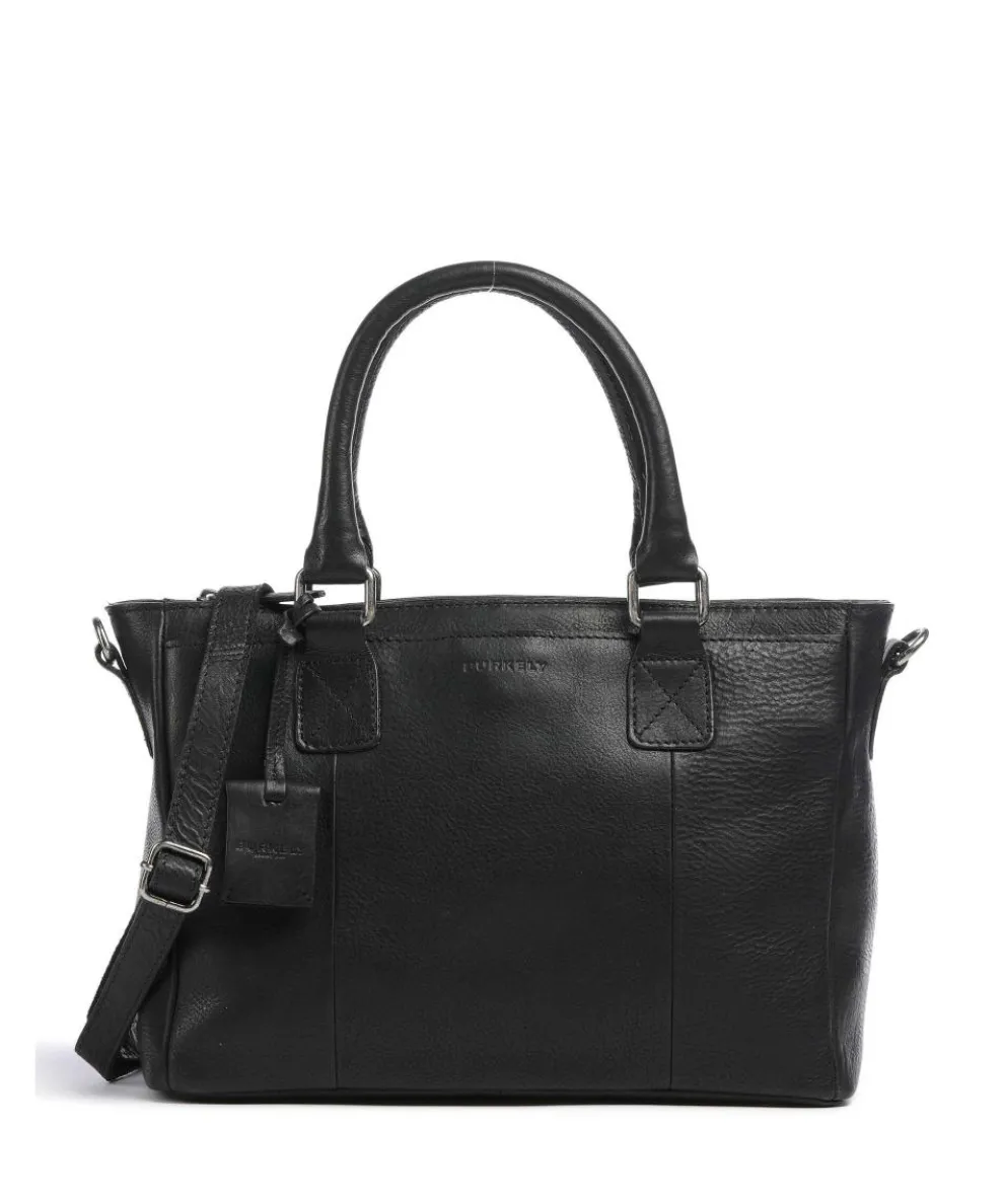 Antique Avery Handbag grained leather black