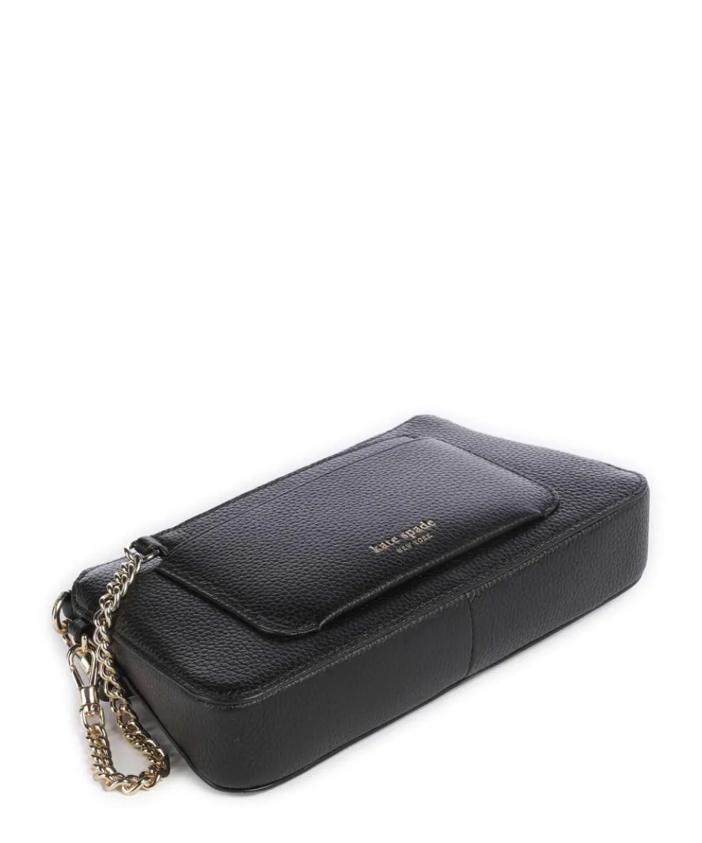 Ava Shoulder bag grained cow leather black