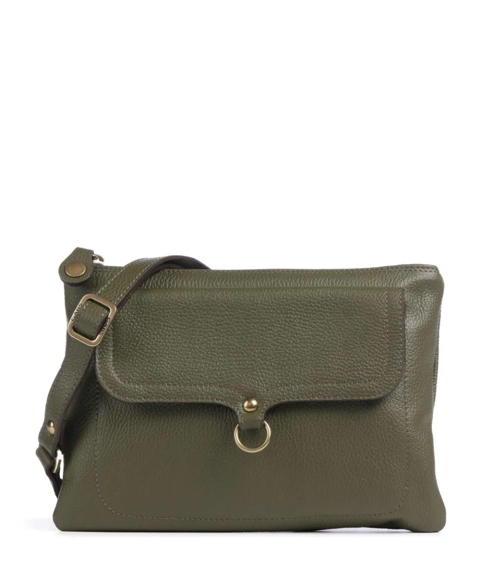 Urban Beyonce Shoulder bag grained calfskin olive-green